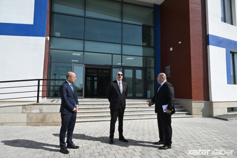 Prezident İlham Əliyev Ağdam rayonunun Kəngərli kəndinin birinci mərhələsinin açılışında iştirak edib