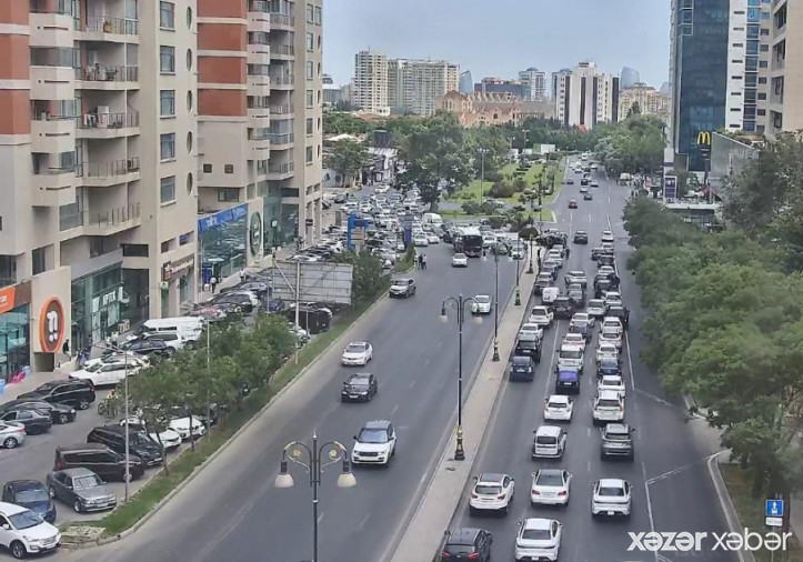 Tbilisi prospektində yol qəzası baş verib