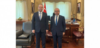 Türkiyəli general Azərbaycanda səfərdədir