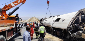 İranda dəhşətli yol qəzası: 21 nəfər ölüb, 34-ü xəsarət alıb