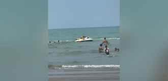 Buzovnada dənizdə batma təhlükəsi olan şəxs xilas olunub
