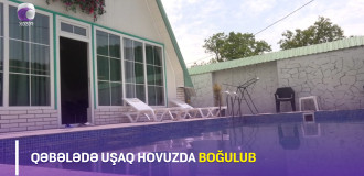 Uşaq hovuzda boğulub