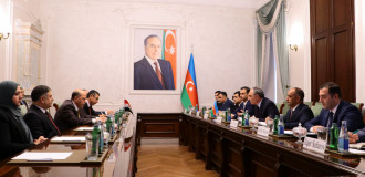 Baş prokuror İraq Ali Məhkəməsinin sədri ilə görüşüb