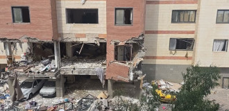 İranda yaşayış binasında partlayış olub, yaralananlar var