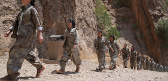PKK-çıların tərksilah olmasının görüntüləri yayılıb