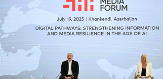 Prezident İlham Əliyev III Şuşa Qlobal Media Forumunda iştirak edib