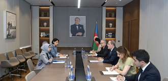 UNICEF-in nümayəndəsinin Azərbaycandakı missiyası başa çatıb