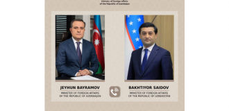 Azərbaycan və Özbəkistan xarici işlər nazirləri arasında telefon danışığı olub