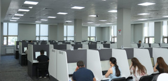 Ədliyyə orqanlarına qulluğa qəbulla bağlı imtahan keçirilib