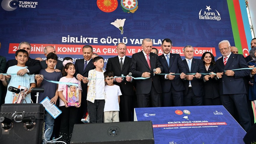 Türkiyənin Kahramanmaraş şəhərində “Azərbaycan” məhəlləsinin açılış mərasimi keçirilib