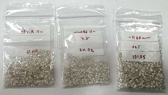 Sərnişinin əl yükündə 548 karat brilyant aşkarlandı