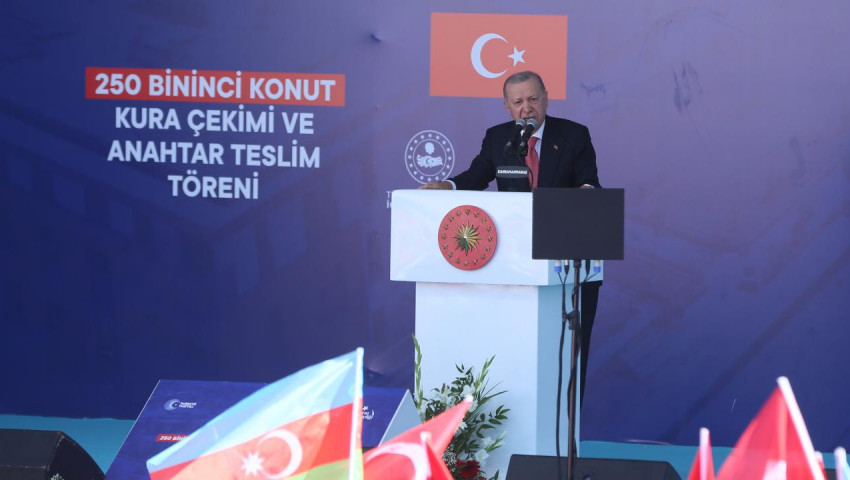 Türkiyənin üzləşdiyi faciədə Azərbaycan xalqının göstərdiyi dəstək heç vaxt unudulmayacaq